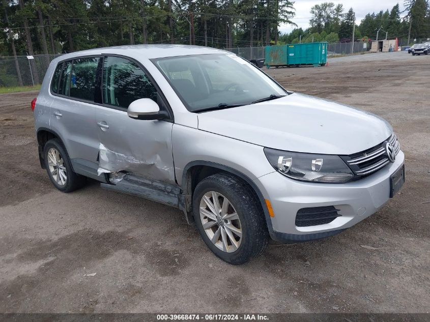 2017 VOLKSWAGEN TIGUAN 2.0T/2.0T S