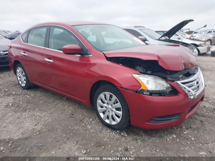 2015 NISSAN SENTRA S/SV/SR/SL