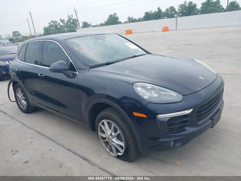 2016 PORSCHE CAYENNE