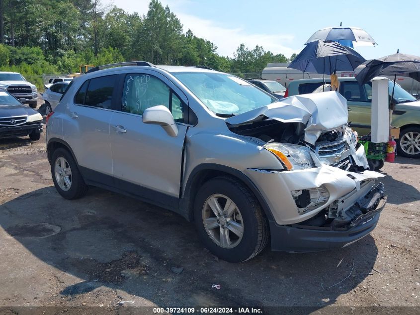 2016 CHEVROLET TRAX LT