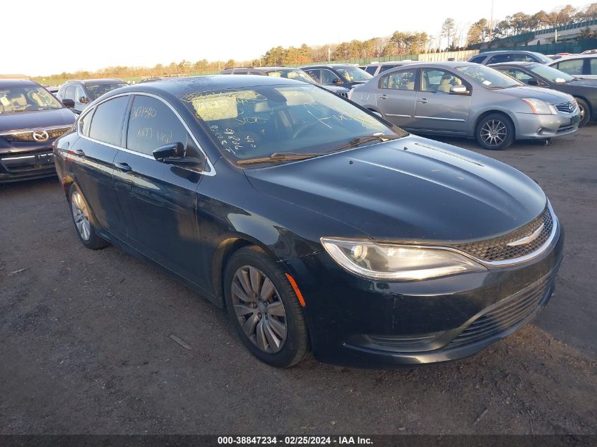 2015 CHRYSLER 200 LX