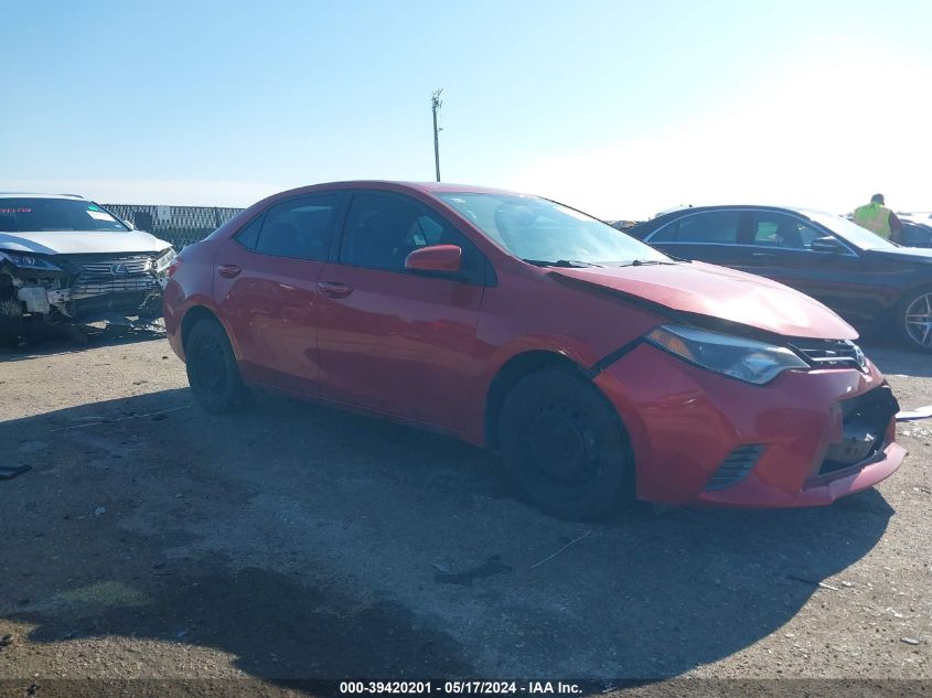 2016 TOYOTA COROLLA LE