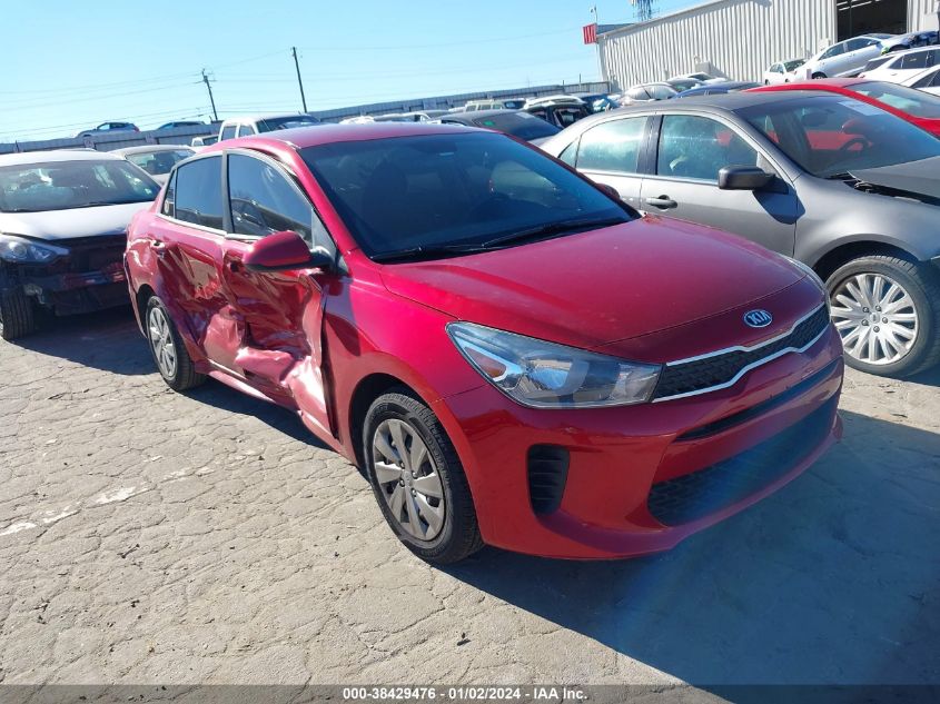 2019 KIA RIO S