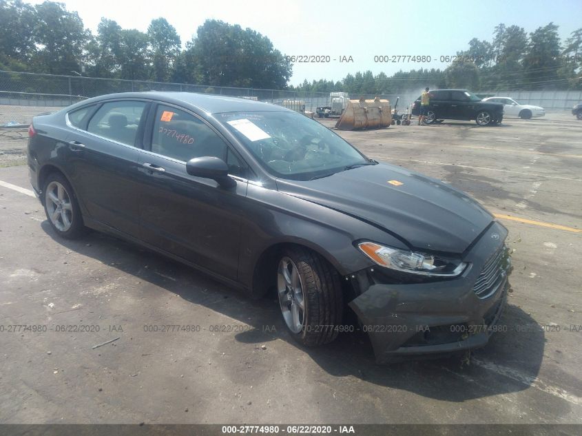 2016 FORD FUSION S