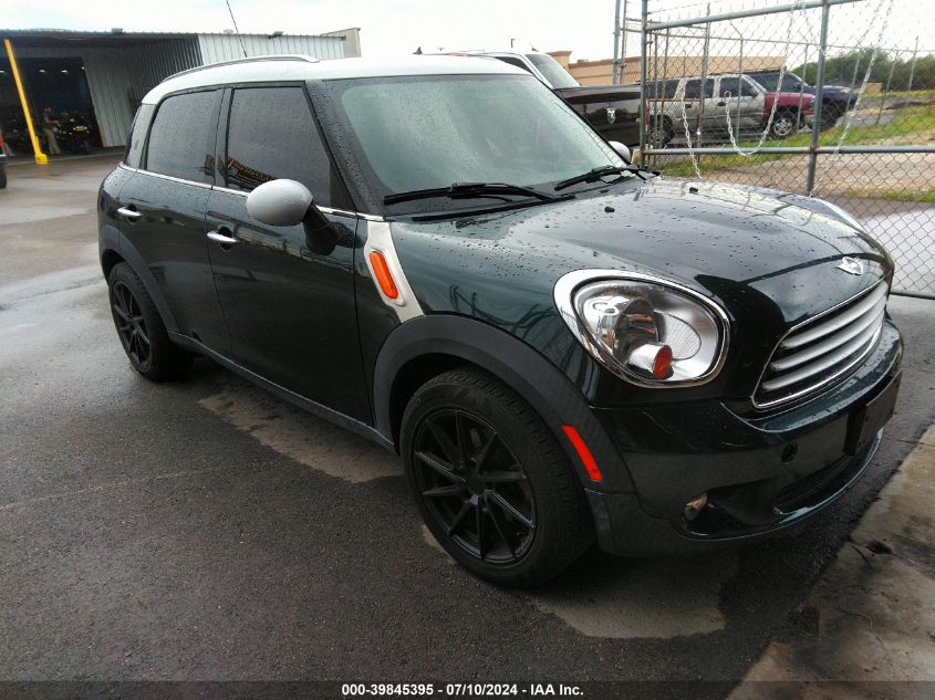 2013 MINI COUNTRYMAN COOPER