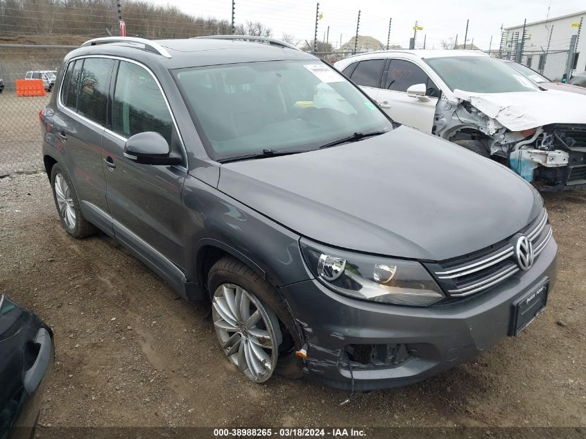 2013 VOLKSWAGEN TIGUAN SE