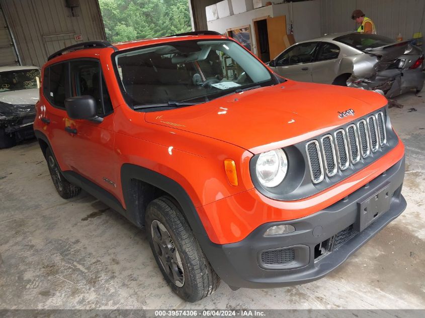 2017 JEEP RENEGADE SPORT 4X4