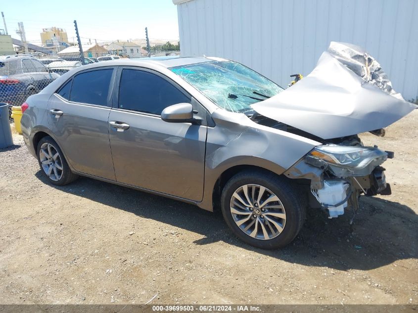 2017 TOYOTA COROLLA XLE