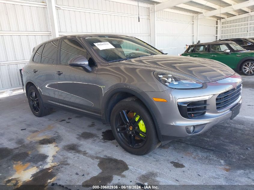 2016 PORSCHE CAYENNE E-HYBRID S