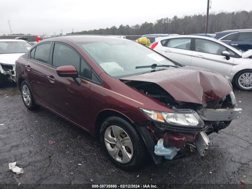 2014 HONDA CIVIC LX