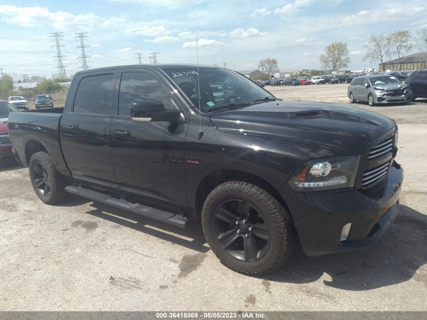 2017 RAM 1500 SPORT  4X4 5'7" BOX