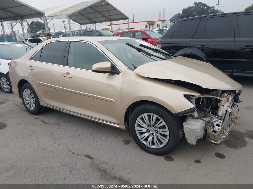 2012 TOYOTA CAMRY LE