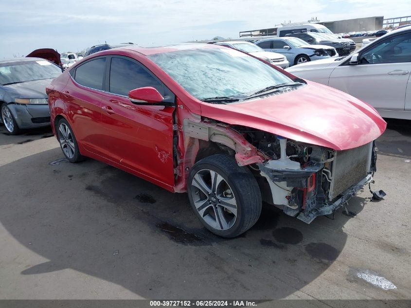 2014 HYUNDAI ELANTRA SPORT