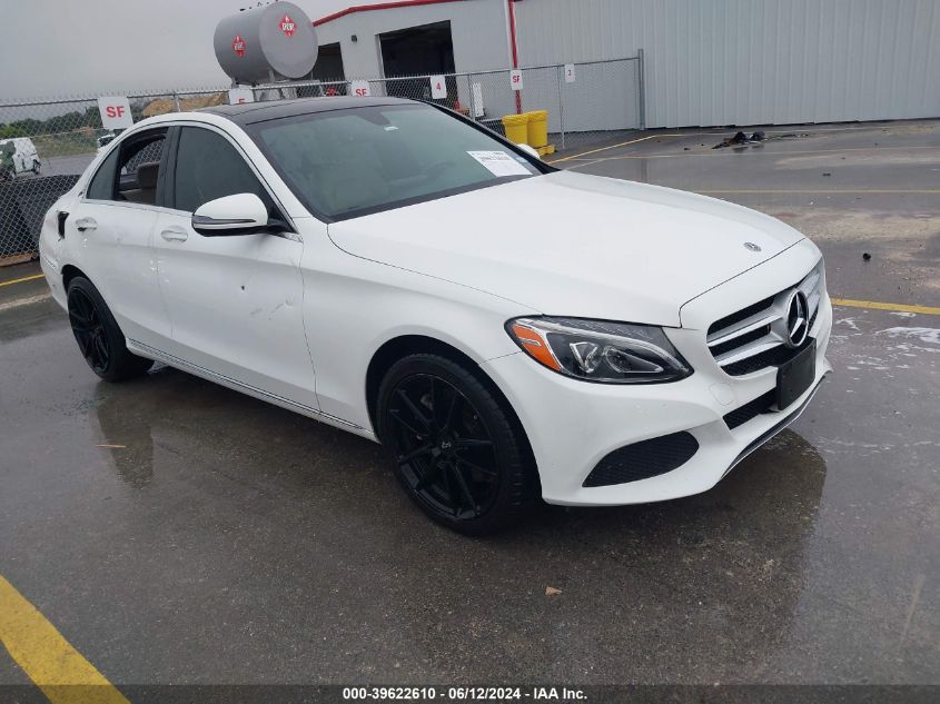 2018 MERCEDES-BENZ C 300 4MATIC