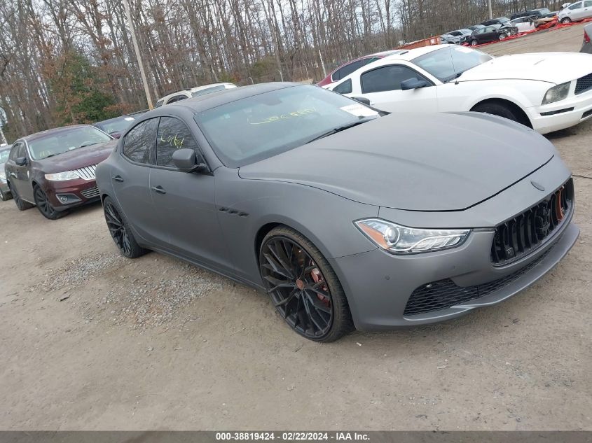 2015 MASERATI GHIBLI S Q4