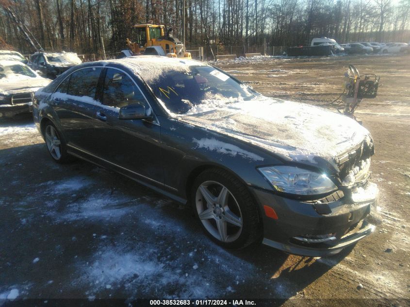 2011 MERCEDES-BENZ S 550 4MATIC