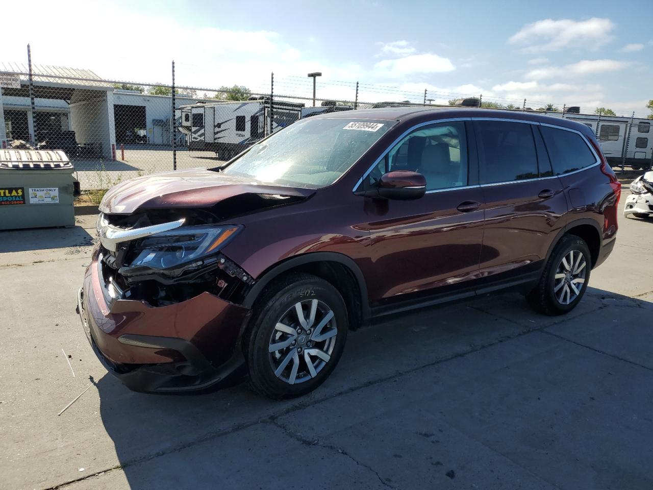 2021 HONDA PILOT EXL