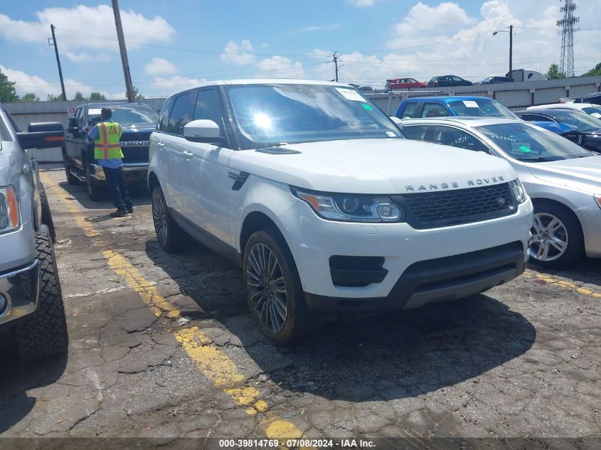 2017 LAND ROVER RANGE ROVER SPORT 3.0L V6 TURBOCHARGED DIESEL SE TD6