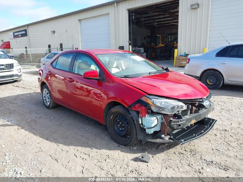 2018 TOYOTA COROLLA LE