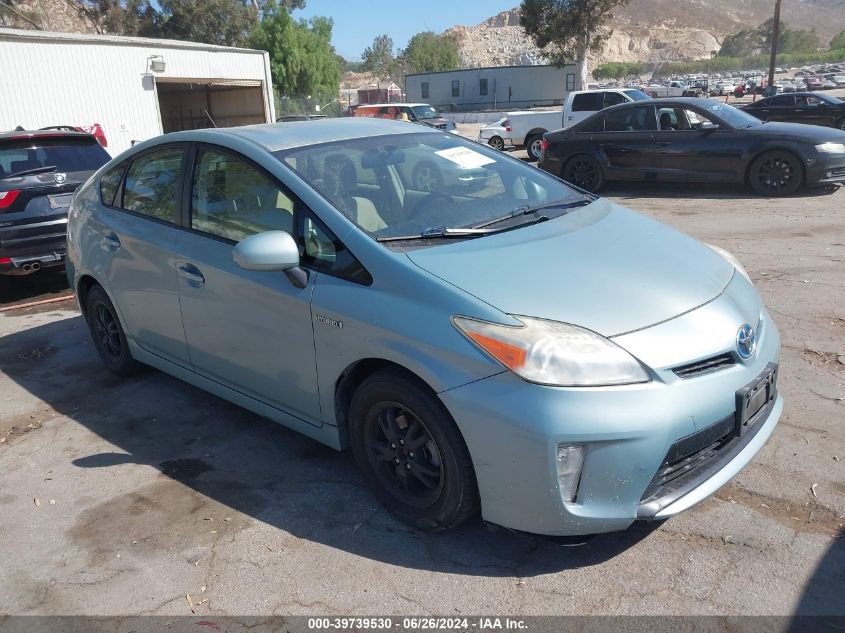 2012 TOYOTA PRIUS THREE