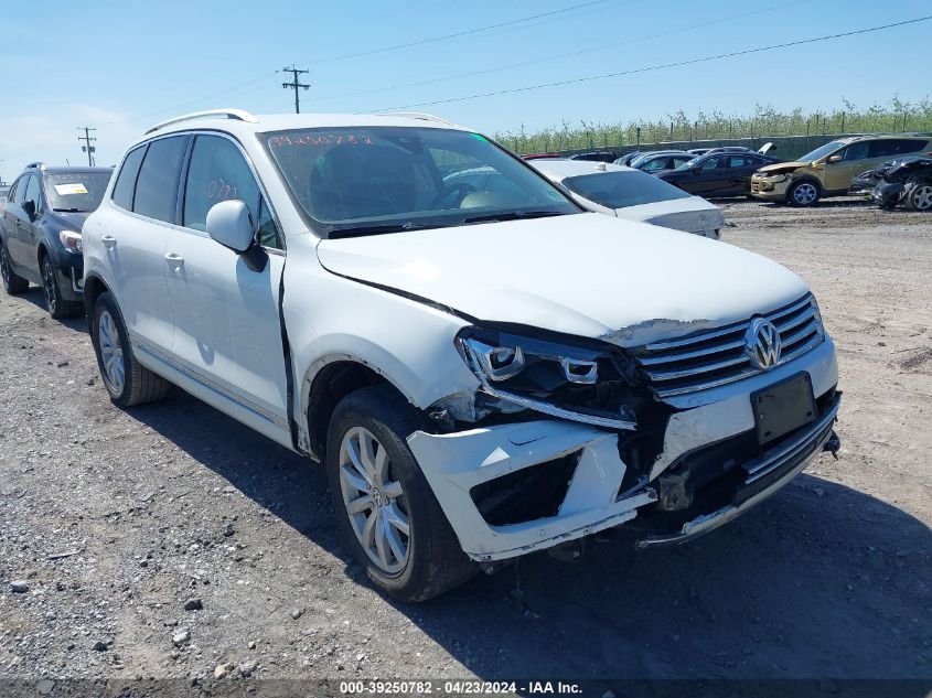 2016 VOLKSWAGEN TOUAREG VR6 EXECUTIVE/VR6 LUX/VR6 SPORT