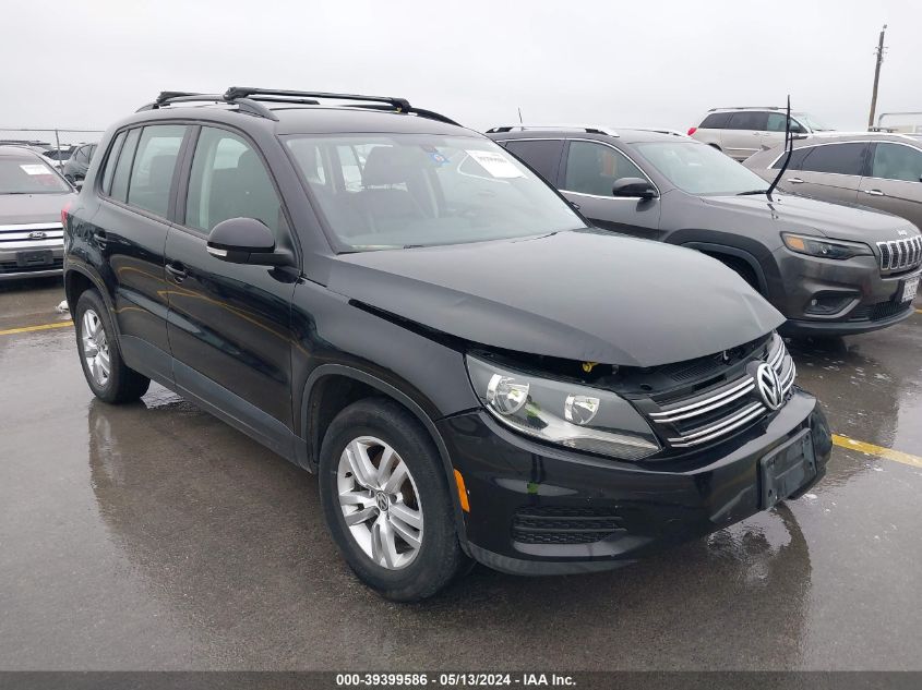 2016 VOLKSWAGEN TIGUAN S