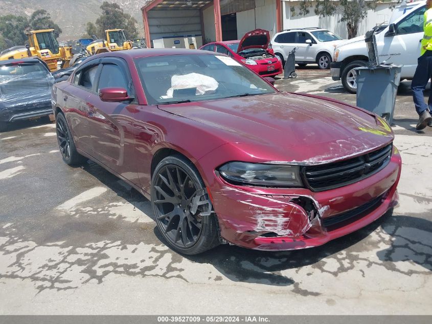 2019 DODGE CHARGER SXT RWD