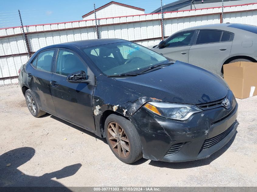 2015 TOYOTA COROLLA LE