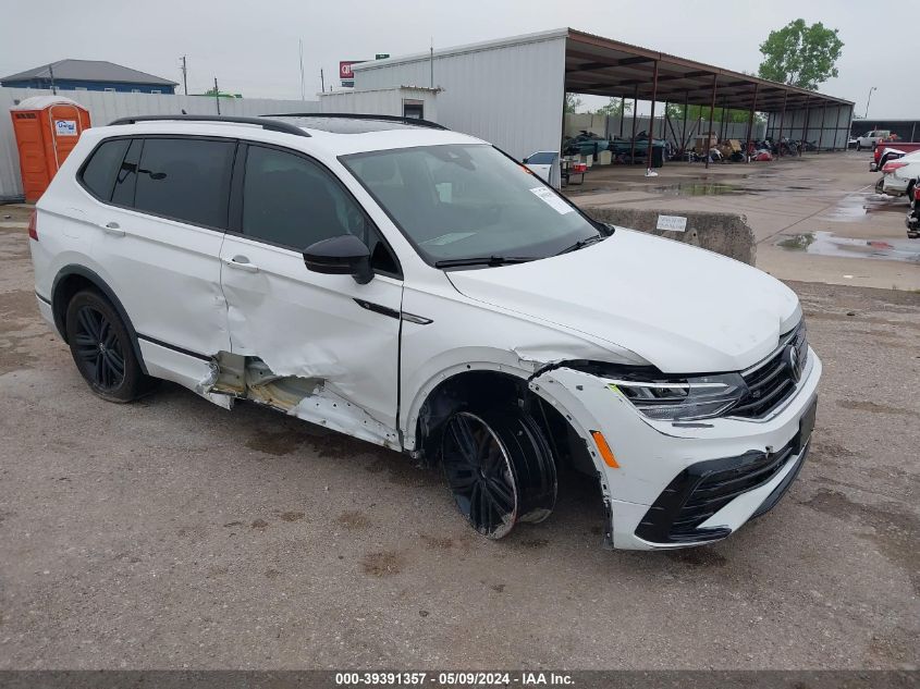 2022 VOLKSWAGEN TIGUAN 2.0T SE R-LINE BLACK