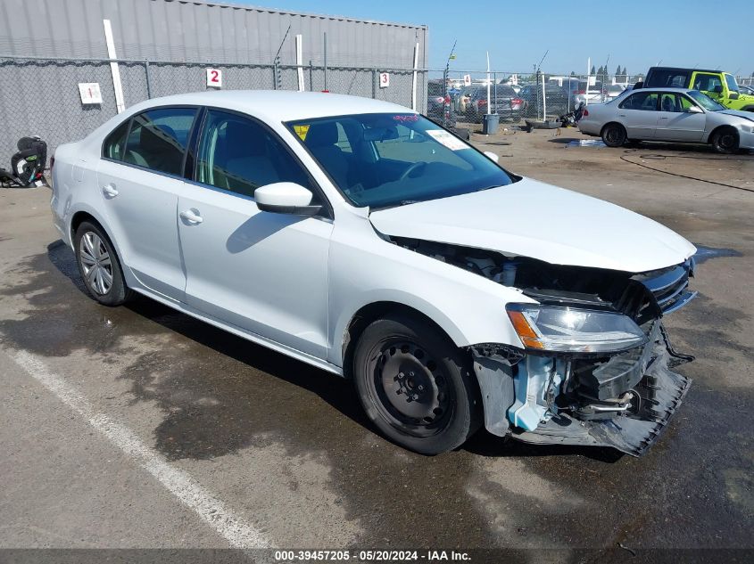 2017 VOLKSWAGEN JETTA 1.4T S