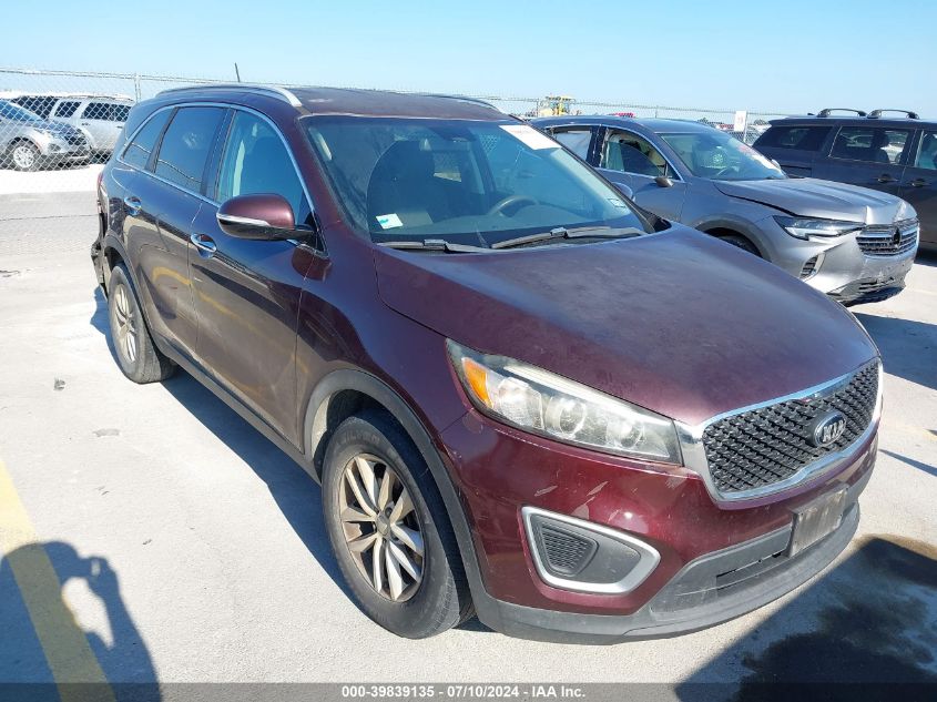 2016 KIA SORENTO 2.4L LX