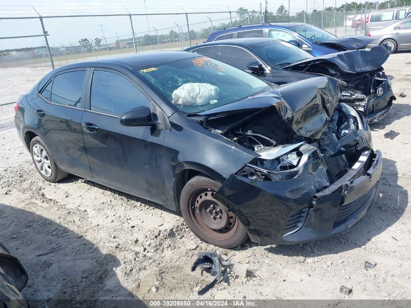 2016 TOYOTA COROLLA LE