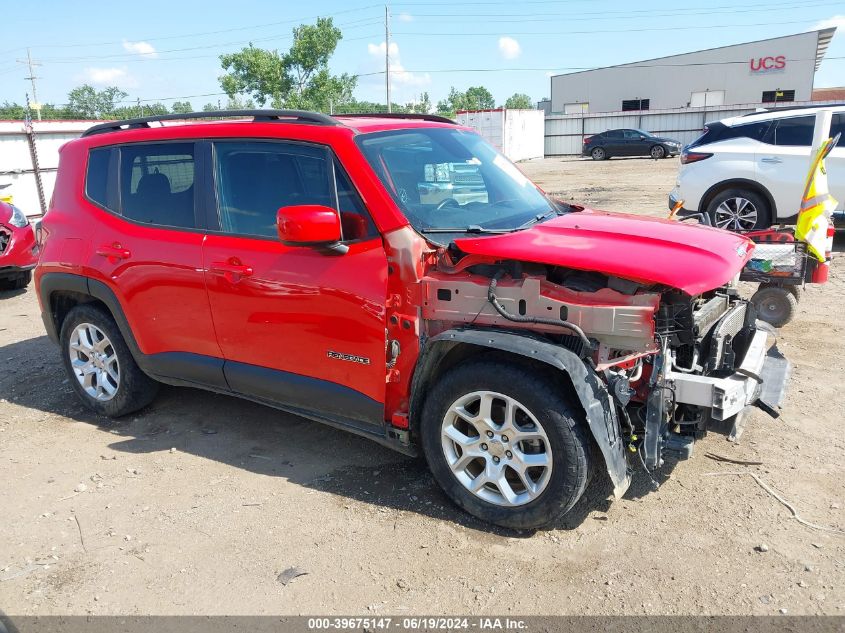 2017 JEEP RENEGADE LATITUDE FWD