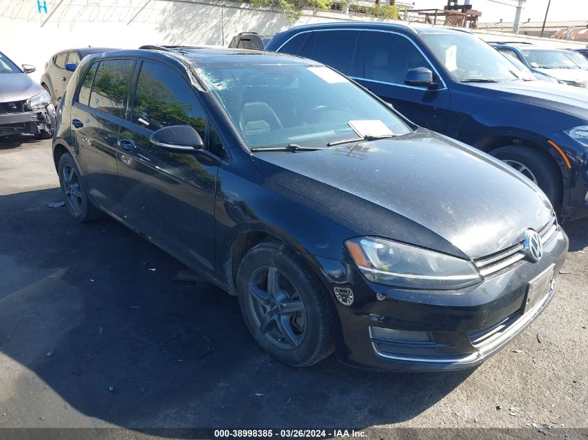 2015 VOLKSWAGEN GOLF TDI SEL 4-DOOR