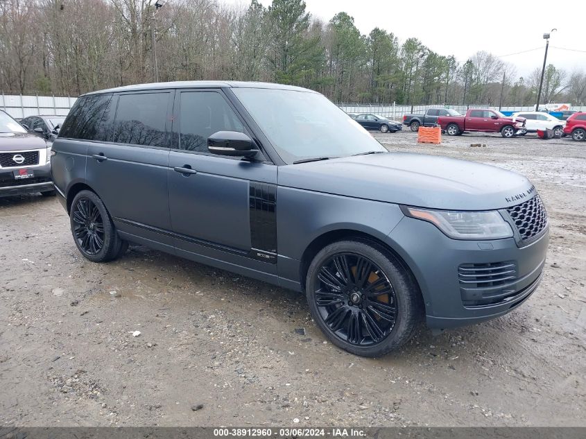 2019 LAND ROVER RANGE ROVER 5.0L V8 SUPERCHARGED