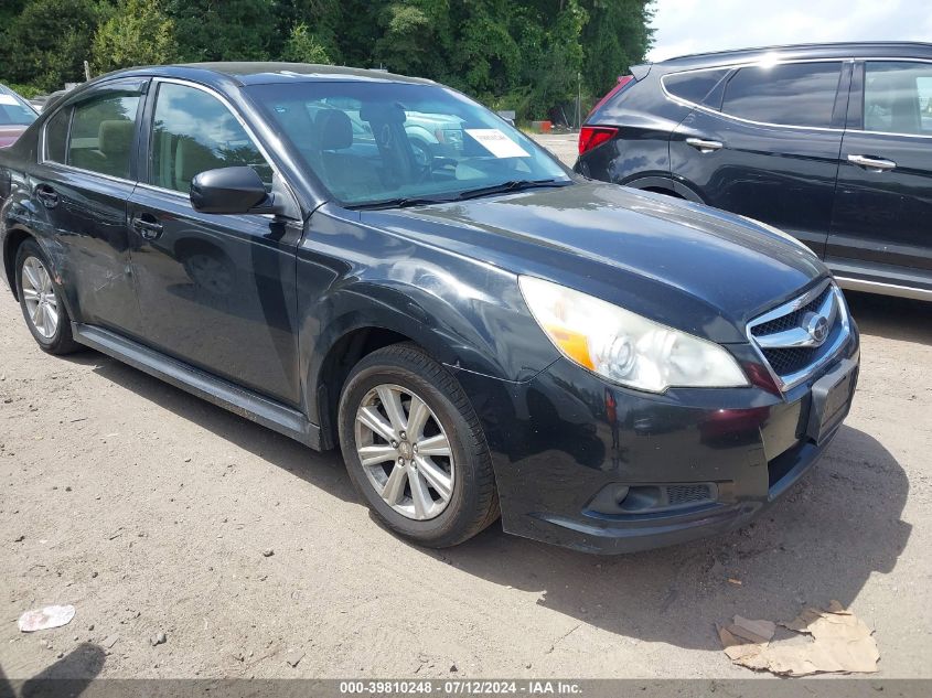 2012 SUBARU LEGACY 2.5I PREMIUM