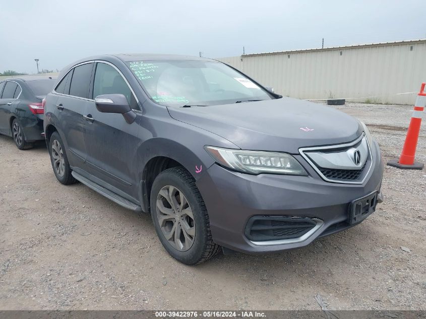 2017 ACURA RDX TECHNOLOGY   ACURAWATCH PLUS PACKAGES/W/TECHNOLOGY PACKAGE