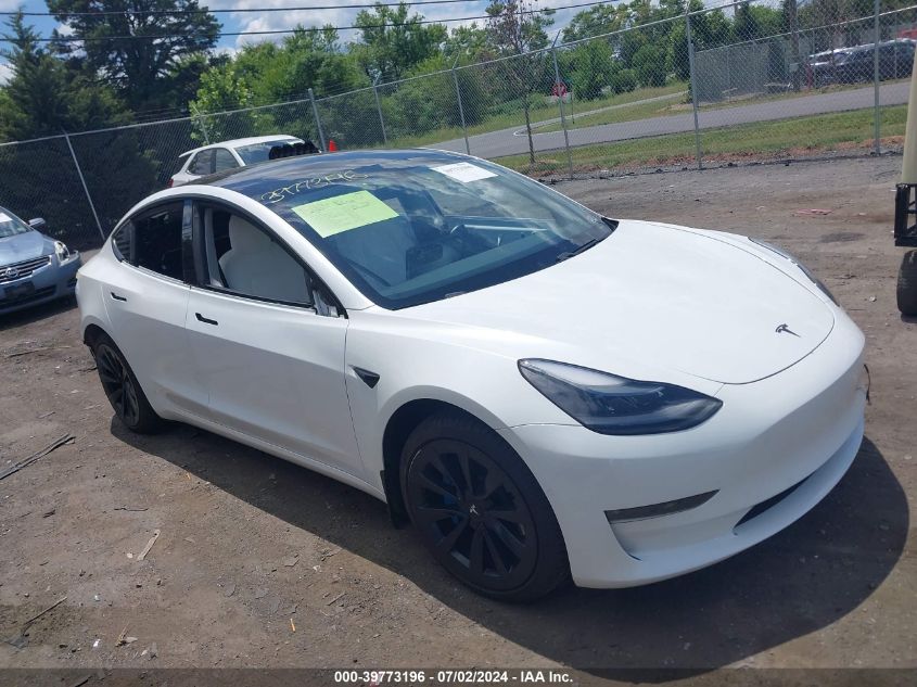 2021 TESLA MODEL 3 LONG RANGE DUAL MOTOR ALL-WHEEL DRIVE