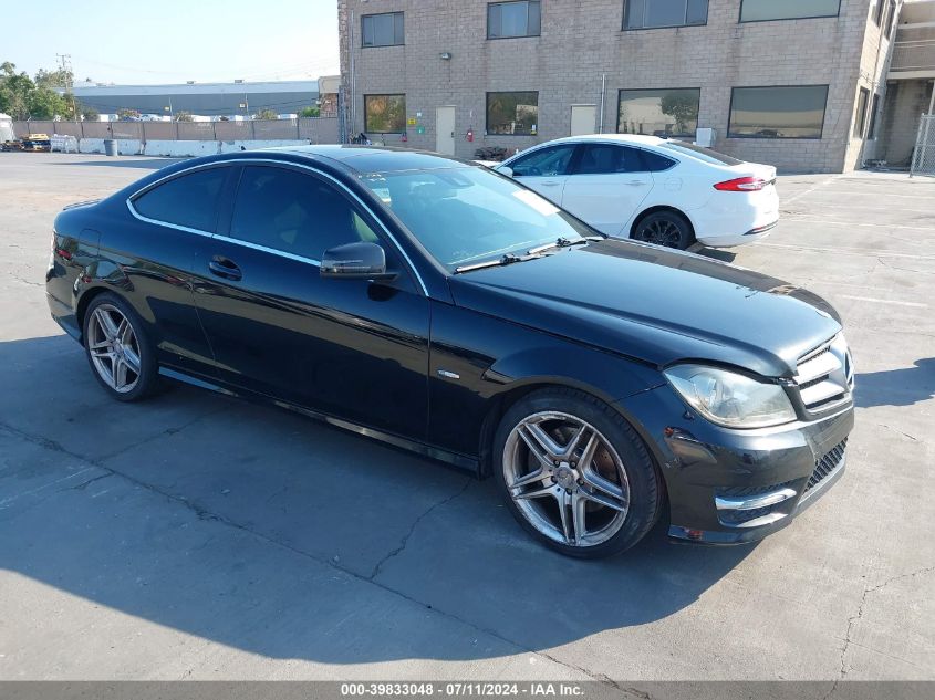 2012 MERCEDES-BENZ C 350 SPORT