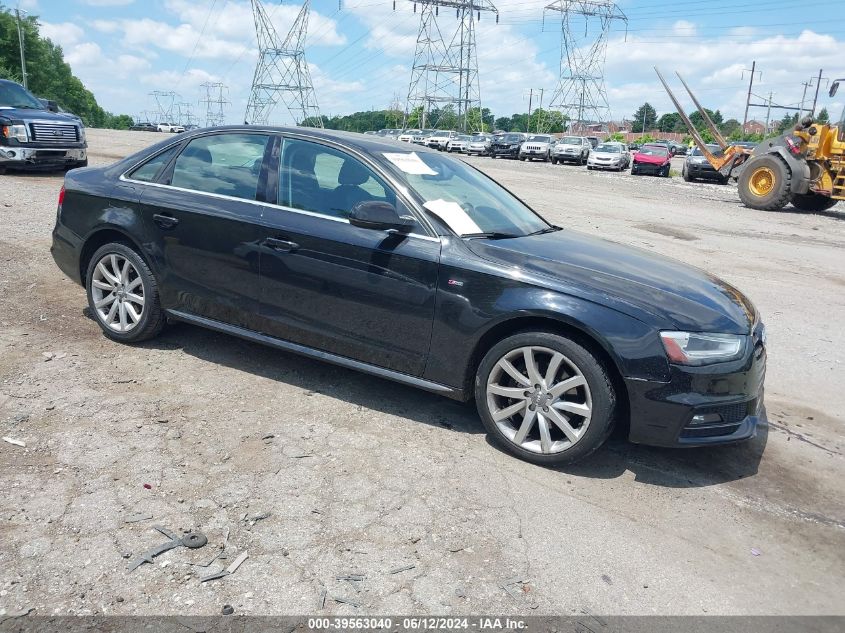 2014 AUDI A4 2.0T PREMIUM