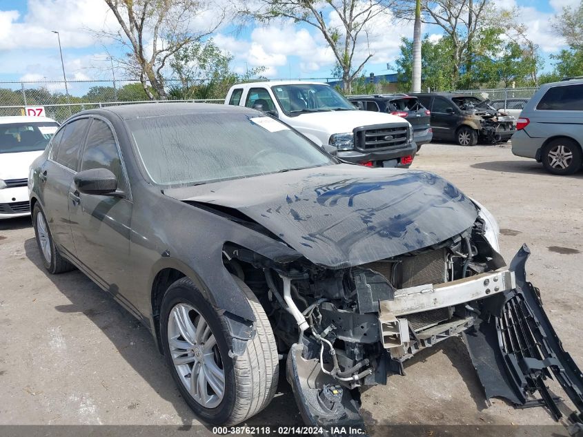 2012 INFINITI G37 JOURNEY