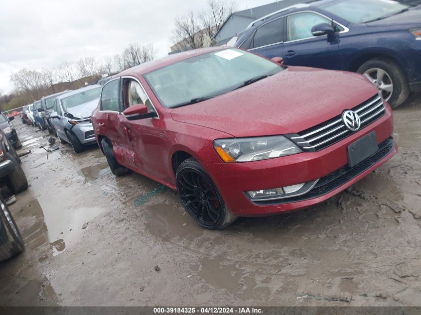 2015 VOLKSWAGEN PASSAT 1.8T LIMITED EDITION