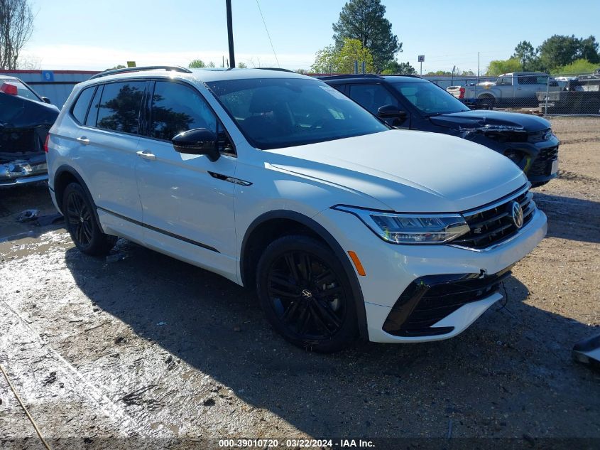 2022 VOLKSWAGEN TIGUAN 2.0T SE R-LINE BLACK