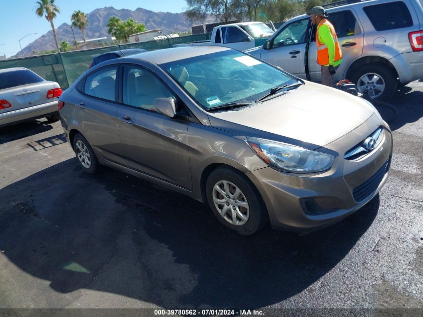 2013 HYUNDAI ACCENT GLS