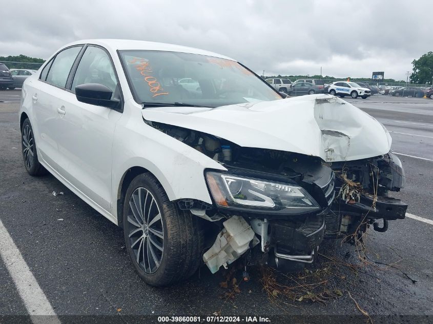 2016 VOLKSWAGEN JETTA 1.8T SPORT