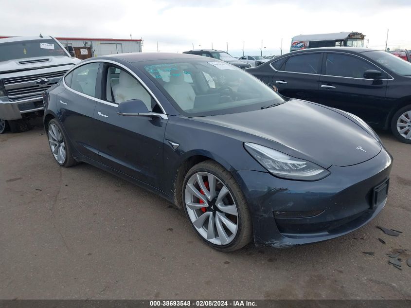 2018 TESLA MODEL 3 LONG RANGE/PERFORMANCE