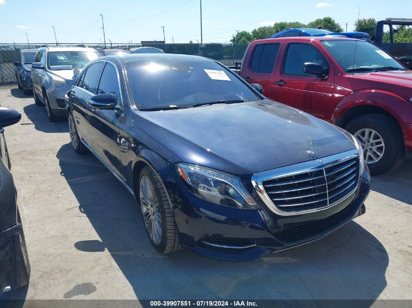 2016 MERCEDES-BENZ S 550 4MATIC