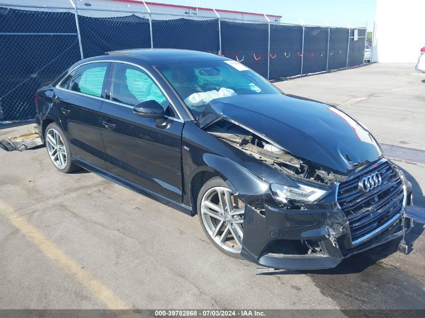 2018 AUDI A3 2.0T PREMIUM/2.0T TECH PREMIUM