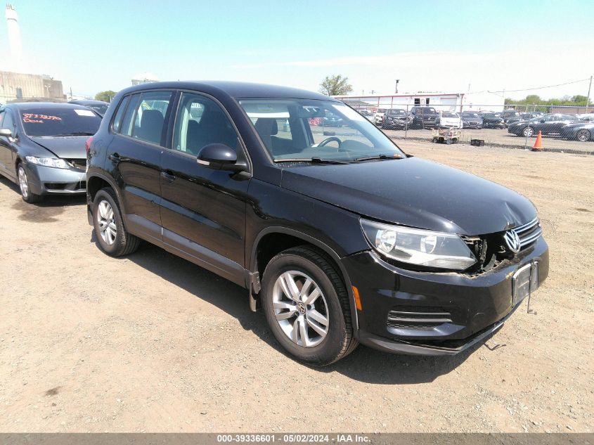 2013 VOLKSWAGEN TIGUAN S