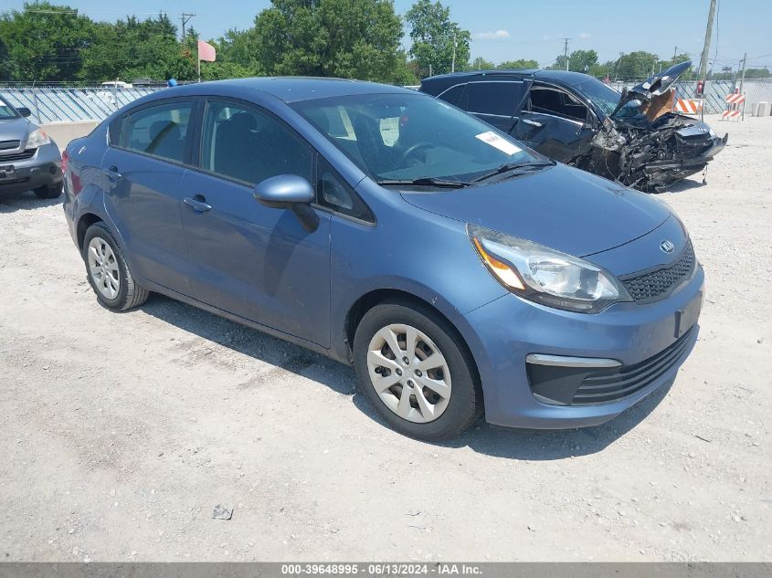 2016 KIA RIO LX